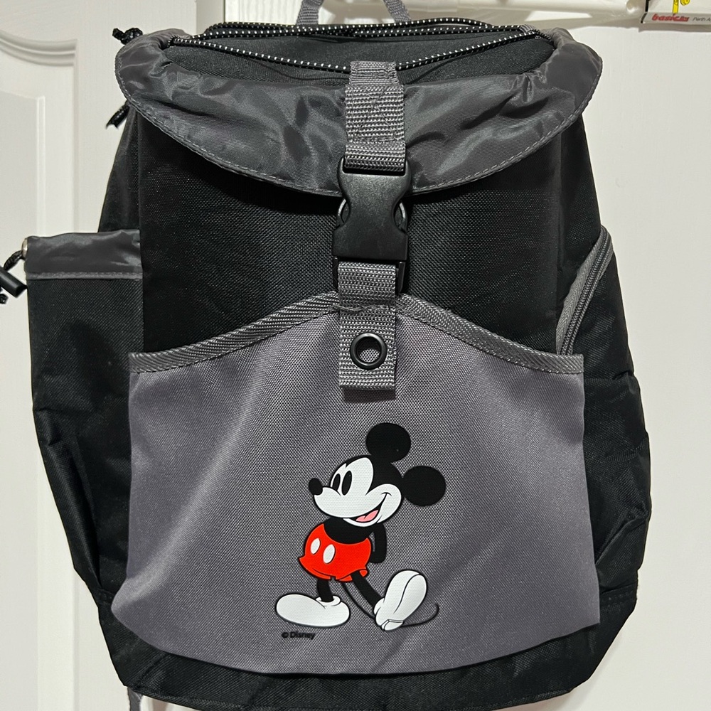 Disney Mickey Mouse Black and Gray Backpack